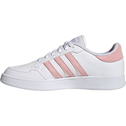 Adidas BREAKNET, Sneaker Mujer, FTWR White/Clear Pink/Matte Silver, 39 1/3 EU características