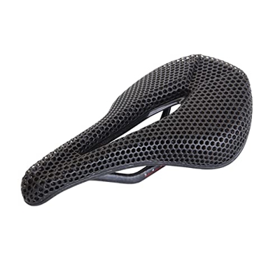 Sillín de Nido de Abeja for Bicicleta de Carretera, sillín de Bicicleta de Fibra de Carbono, sillín de impresión con tecnología 3D, sillín de Fibra de
