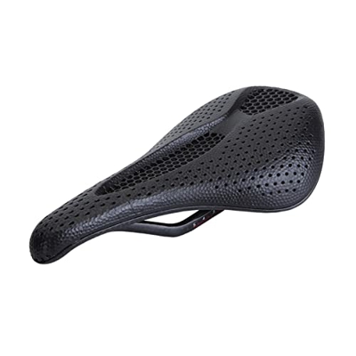 Sillín de Bicicleta de Fibra de Carbono, tecnología 3D, cojín de sillín de impresión, Asiento de Nido de Abeja for Bicicleta de montaña y Carretera de