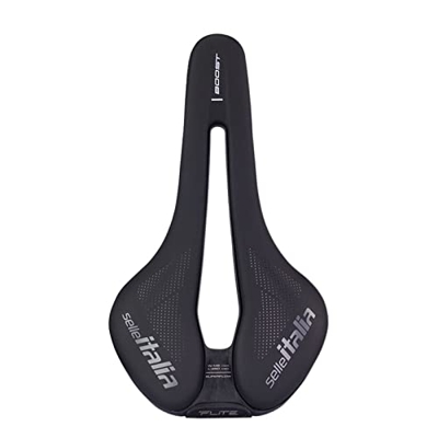 FLITE Boost Novus Boost EVO TM Superflow Road MTB Bike Comfort Performance Saddle Tubo de manganeso Rail Piezas de Ciclismo (Color : FLITE Boost)