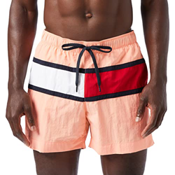 Tommy Hilfiger Medium Drawstring Baador para Hombre, Sunset Peach, XXL en oferta