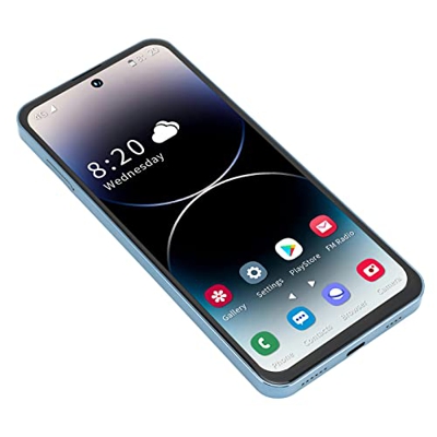 JAWL Smartphone, 4000mAh Handy Dual Card Dual Standby 4G con Adaptador Empresarial (Enchufe de la UE)