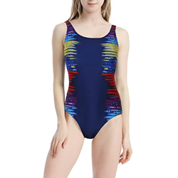 Mermaid Natación Mujer Traje De Baño Una Pieza Bañador Deportivo Mujer con Lisos Ropa De Baño para Deporte Mujer para natación Talla 46 en oferta