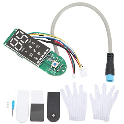 Salpicadero de Scooter Eléctrico, Placa de Circuito, Piezas de Repuesto de Placa Bluetooth, Cubierta de Salpicadero para Xiaomi M365 1S Pro Pro2