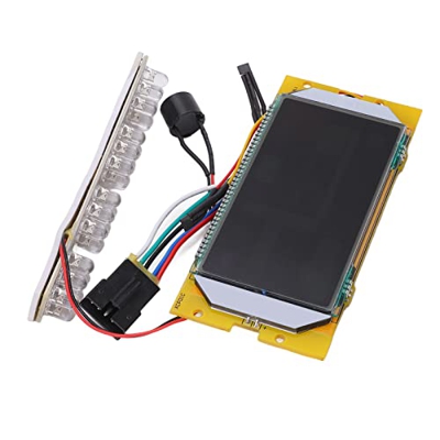Medidor de Pantalla LCD de Bicicleta Eléctrica, Reemplazo de Pantalla LCD de Scooter Universal 36V para Accesorios de Reparación de Scooter KUGOo S1