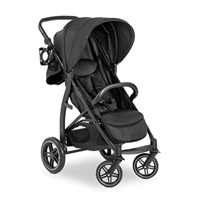 Hauck Silla de Paseo Rapid 4D Air, Carro Bebe, con Ruedas Neumaticas y de Goma, Protección Solar 50+, Cochecito, hasta 25 kg, Altura Ajustable, Ligera