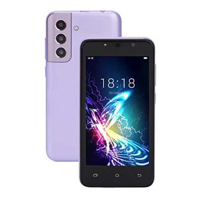 Teléfono Celular Desbloqueado, Teléfono Móvil de 4.5 Pulgadas para Teléfono Inteligente Android 4GB RAM 32GB ROM Dual SIM, MTK6889 Deca Core, Cámara d