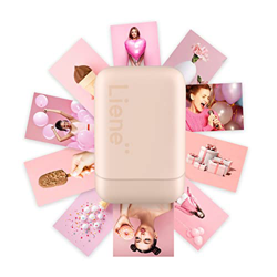 Impresora Fotos Movil, Liene 2x3'' Impresora de Fotos con 100 Zink Papeles Fotográfico Adhesivos, Bluetooth 5.0, Compatible con iOS/Android, Mini Impr precio