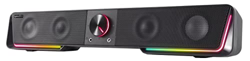Speedlink Gravity RGB Barra de Sonido estéreo - Altavoz con conexión Bluetooth para Smartphone/Tablet, iluminación RGB, Conector para Auriculares y mi características