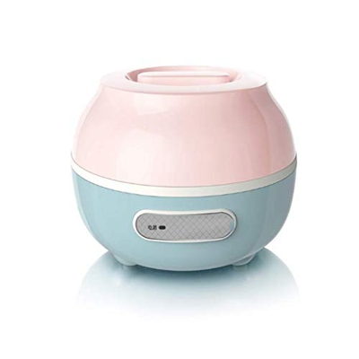 Cartoon Mini Fried Ice Cream Yogurt Making Machine Fruit Roll Maker Pan Summer Cool Ice Make Ice for Kids Pink Blue (Color : A) (B) (B) (B)