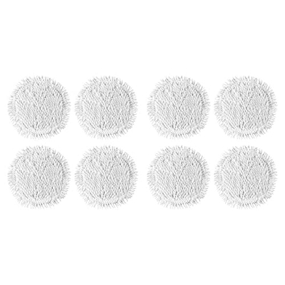 QELLON 8 Piezas PañO de Trapeador Lavable para XiaomiMijia Piezas de Repuesto de Aspiradora Robot Pro Integrado de Remolque de Barrido Sin Lavado