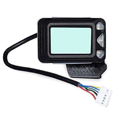 jklashfi Acelerador de interruptor de pantalla de instrumentos de scooter eléctrico ajustable de 24 V 36 V para piezas de scooter de 5,5 pulgadas