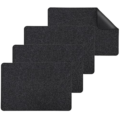 Herxermeny Freidora de Aire Encimera Alfombrilla Resistente Al Calor Aparato de Cocina Alfombrilla Antideslizante Alfombrilla para Cafetera Alfombrill