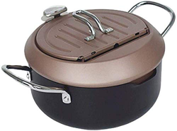 Freidora de aire, freidora tempura, freidoras, freidora compacta, freidora de hierro fino, freidora tempura con tapa termómetro de filtro de aceite: s en oferta