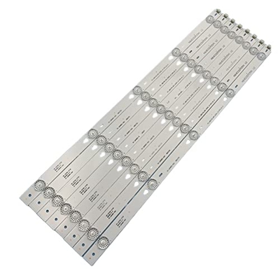TCHWM Ajuste aplicable for TCL Television B48A558U Strip T0T-48D2700-8X5-3030C-V3 Placa de Aluminio A Set Reemplazo de retroiluminación de TV