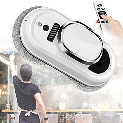 Robot limpiador de ventanas, aspirador de ventanas inteligente con rociador de agua automático, robot de limpieza de vidrios, fuerza de adsorción súpe