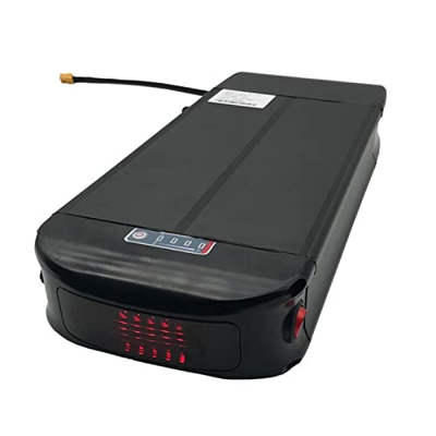 TGHY Batería para portaequipajes Trasera 36V Batería Bicicleta eléctrica E-Bike Batería de Litio 48V Batería Bicicleta montaña Kit de conversión de Bi