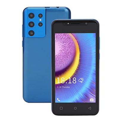 Luqeeg Teléfono Inteligente Desbloqueado Teléfono Celular Android Desbloqueado de Fábrica de 4GB 32GB Teléfono Móvil Desbloqueado con Pantalla Waterdr