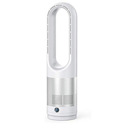 Bladeless Fan Cooler Oscillating Tower Fan with Remote Control 8 Speed Settings 8 Hour Timer Super Quiet Touchable Pedestal Fan for Home Office Bedroo precio
