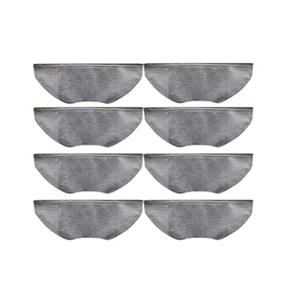 QELLON Paquete de 8 PañOs de Mopa para 360 X95 X90 Robot Aspirador Reemplazo de PañO de Mopa