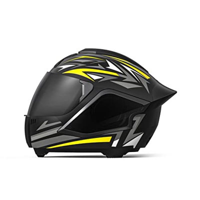 LEXIN BassBucket Altavoz Bluetooth Potentes 20W, Altavoz Portátil Estilo Casco Sonido Estéreo, Luz RGB, Reproducción 24h, Audio Inalámbrico, Control T