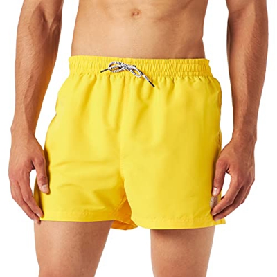 Pepe Jeans Remo D Bañador de una Pieza, Amarillo (Yellow), S para Hombre