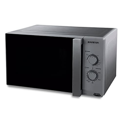 INFINITON MW-A25GG – Microondas, Inox/Gris, 25 Litros, 900W, Función Grill 1000W, 9 programas características