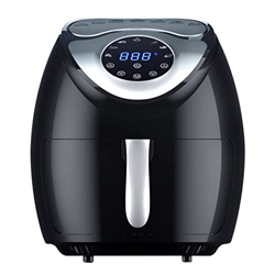 Freidora de Aire con Pantalla Onetouch de 1800 W, Cocina Eléctrica Sin Aceite con Temporizador y Control de Temperatura Cesta Antiadherente Circulació en oferta