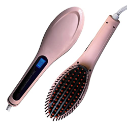 Cepillo Alisador de Pelo Profesional. Peine Alisador de Cabello Electrico con Función de Plancha para Cualquier Tipo de Pelo y Tecnología Iónica incor características