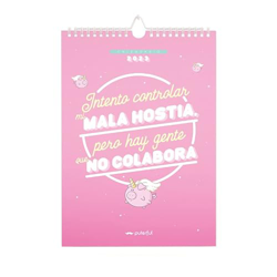 Puterful - Calendario de pared 2023 - Mala hostia características