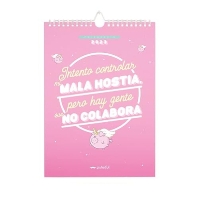 Puterful - Calendario de pared 2023 - Mala hostia