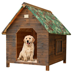 Casetas Exterior para Perros Casa De Madera Aislada para Perros para Animales Pequeños Medianos Y Grandes Resistente A La Intemperie Fácil De Montar F precio
