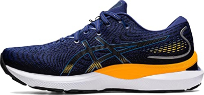 Asics Gel-Cumulus 24, Running Shoe Hombre, Deep Ocean/Amber, 43.5 EU