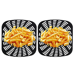 Pisamhid Alfombrilla de Silicona para Airfryer | Revestimientos de Silicona Reutilizables para freidoras de Aire - Revestimientos de Silicona Perforad precio