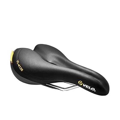 -3147 MTB Bike Seat Saddle Wide 4126 Comfort Soft Cushion Super-Soft Shock Absorbing Bike PU Leather Bicycle Saddle (Color : VL-4126 Women)