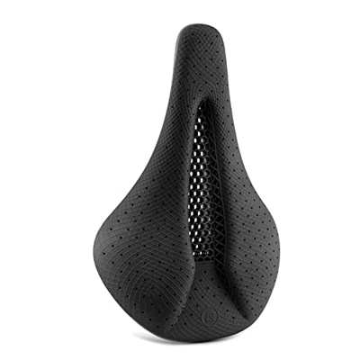 Asiento de Bicicleta Impresión 3D Sillín de Carreras MTB Asiento de Bicicleta de Carretera Ligero Hueco Estable Transpirable Cómodo Asiento de Ciclism