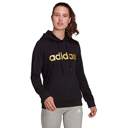 adidas W Lin FT HD Sudadera para Mujer, Negro/Dormet, XS precio
