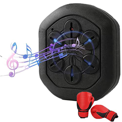 LIKITO Boxing Reaction Target Boxing Machine, Music Boxing Target, con Guantes, Ritmo Musical E Iluminación, Entrenamiento De Boxeo Montado En La Pare precio
