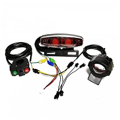 SUIOPPYUW 24V/36V/48V bicicletas eléctricas faro luz proyector ciclismo