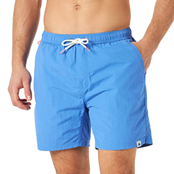 Scotch & Soda Mid Length-Recycled Nylon Solid Swimshort Baador para Hombre, Candy 0491, XL características