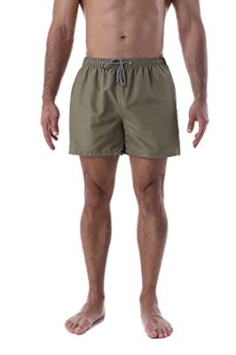 Mermaid Bañadores Hombre Shorts, Pantalones Cortos de Playa de Verano, Shorts de Baño de Secado Rápido para Natación Vacaciones y Surf, Talla M-3XL