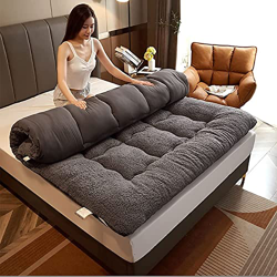 EBFIT Colchón Japonés Plegable para Dormir, Colchón De Futón De Tatami Enrollable, Cama Portátil Dormitorio Camping Colchón Topper (Talla : 120x200cm( en oferta