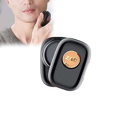 Mini afeitadora eléctrica portátil, maquinilla de afeitar eléctrica lavable de bolsillo, maquinilla de afeitar de viaje portátil multifunción recargab