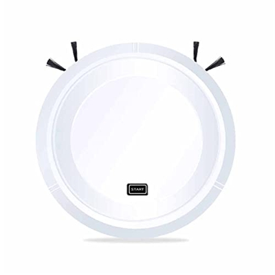 ETATOI Aspiradora de Robot, aspiradoras de Barrido de Carga eléctrica, Limpieza Diaria de horario, limpiadores, Barrido, Apto for el Pelo de Las Masco