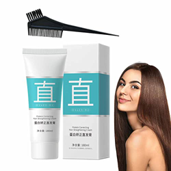 EDITHE Protein Correcting Hair Straightening Cream, Correcting Hair Straightening Cream, Nourishing Fast Smoothing Collagen Hair Straightener Cream (1 características