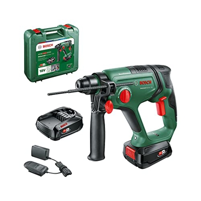 Bosch Taladro Percutor A Batería Universalhammer 18V (2 Baterías 2,5 Ah, Sistema De 18V; Taladrado/Taladrado Con Percutor/Cincelado; Energía De Impact
