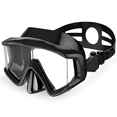 PLANOB Máscara de Buceo, Equipo de esnórquel, máscara de esnórquel para niños y Adultos, Gafas de natación de Silicona con Cubierta de Nariz para Buce