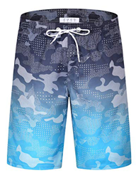 APTRO Bañadores de natación, Pantalones Cortos de los Hombres de Secado rápido Playa Surf Pantalones Cortos de natación Tallas Grandes Negro K80 L características