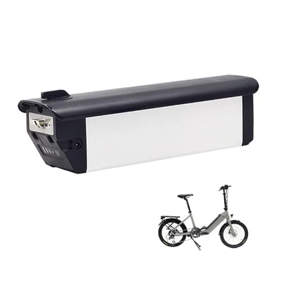 WILLQ Batería Bicicleta eléctrica 48V Paquete de batería de Iones de Litio 10Ah 12,5Ah baterías de Bicicleta de Gran Capacidad con Cargador 2A para Mo