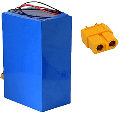 stdpcxz Batería De Bicicleta Eléctrica Ebike De 48V 20Ah, Paquete De Batería De Iones De Litio 18650, con Cargador 54.6V 2A,para Motores De 350W 500W 